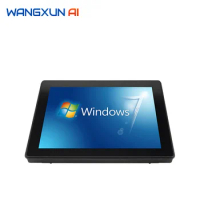 15/17/18.5/19/21.5 inch embeded fully enclosed Industrial all in one panel pc IP65 capacitive touch screen Mini tablet Windows10