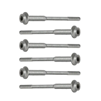 6 keping Bolt Penahan Pemegang Injap WHT004923 untuk Audi A4 B8/B9 A5 8T/F5 A6 C7/C8 A7 A8 Q5 Q7 Por