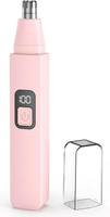 Nose Hair Trimmer Rechargeable Cordless Painless Ear Eyebrow Trimming Tool Dual Edge Blades Razor Ea