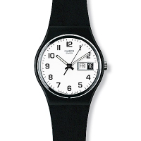 Swatch 原創系列 ONCE AGAIN 再一次黑手錶