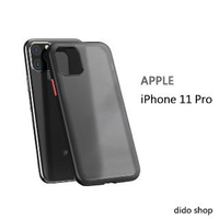 【Didoshop】iPhone11 pro 5.8吋 輕薄磨砂手機殼 手機背蓋(JL205)