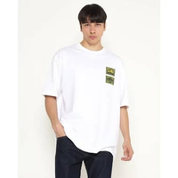 KENT&CREW Kaos Lengan Pendek Casual Streetwear Print Pria - C-ECBF13 (PILIHAN WARNA) Putih,S