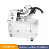 Glass Blender Mixer Chopper Electric Snow Cone Granizing Machine Ice Shaver Crusher Stainless Steel Cool Colder Commercial