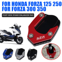For HONDA Forza300 Forza350 Forza 300 350 NSS 125 250 Motorcycle Accessories Kickstand Foot Side Stand Enlarge Extension Pad