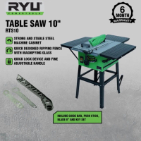 TABLE SAW RYU 10 INCH RYU RTS 10 MESIN GERGAJI KAYU MEJA 10 INCH RYU