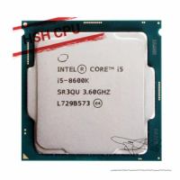 Intel Core i5-8600K i5 8600K 3.6 GHz Six-Core Six-Thread CPU Processor 9M 91W LGA 1151