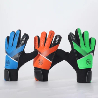 2pcs Kids Football Goalkeeper Gloves Primary And Secondary School Students Sponge Wear-resistant Non-slip Goalkeeper Gloves