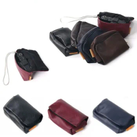 PU Leather Soft Case Cover Camera Bag for SONY ZV-1 ZV1 RX100 VII VI V IV II HX95 Ricoh GR III IIIx GR3 GR3x Canon G9x G7x SX620