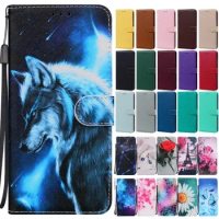 Note12 Case for Xiaomi Redmi Note 12 Leather Phone Case on Redmi Note 12 Note12 Pro 5G Funda Magnetic Wallet Book Cartoon Cover