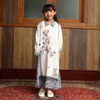 Lozy Hijab - Linea Dress Kids (Gamis Dress Anak Sarimbit Koleksi Raya Lebaran 2026 Bahan Poly Flowy 