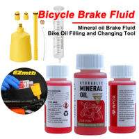Bicycle Brake Fluid Mineral Oil System Fluid Cycling Mountain Bikes for Shimano Bike Accessorie Oil Injector Bicycle Brake Fluid