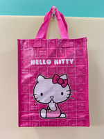 【震撼精品百貨】Hello Kitty 凱蒂貓~Sanrio HELLO KITTY手提袋/收納袋-坐姿桃色#19836