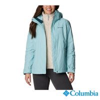 Columbia 哥倫比亞 女款-防水透氣三合一外套-海水綠 UWR09190SE/HF