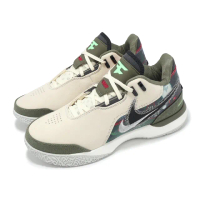 【NIKE 耐吉】籃球鞋 ZM LeBron NXXT GEN AMPD FaZe EP 男鞋 聯名 米白 綠 電競(HF0716-200)