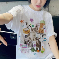 【創翊韓都】T恤 動物五分袖T恤ODD1429-創翊韓都(預購)
