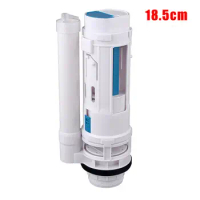 Flush Valve For Toilet Water Tank Connected 2 Flush Fill Toilet Cistern inlet Drain Button Repair Parts Outlet Tank Accessories