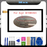 For Acer ACTAB 1021 Tablet PC Touch Screen Digitizer Sensor External Glass Panel with tools Acer ACTAB1021 MJK-CG101-1562-FPC