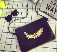 直購 【JP.美日韓】韓國 原裝版本 小香蕉 男 側背包 手拿包 腰包 外出 旅行包 化妝包 男 側背包 手拿包