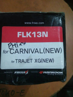 Kampas rem belakang Hyundai Trajet Kia Carnival 2pc hte