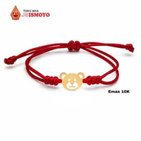 Gelang Emas Anak Tali Bear J5 Ismoyo MAROON