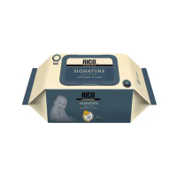 韓國RICO baby｜金盞花有機天然特厚款濕紙巾(Signature系列-70片裝)－12入
