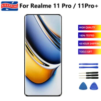 For REALME 11 PRO LCD Display + Touch Screen Assembly Replacement For Realme 11 Pro+ / Realme 11 Pro Plus RMX3771 Display LCD