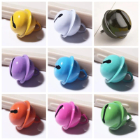 5 cái Tự làm đồ trang sức 18mm Hạt kim loại CHUÔNG leng keng Chuông CHUÔNG leng keng Mặt dây chuyền 