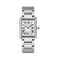 Cartier Tank Must Large 34 - WSTA0106 Silvered Bracelet Steel Metallics