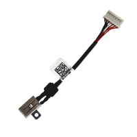 DC Power Jack in Cable For Dell XPS 15 9550 9560 9570 P56F Precision 5510 5520 5530 5540 M5510 M5520 64TM0 064TM0