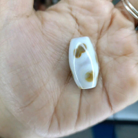 spacer ocean jasper unique angka 8 bead 14mm panjang 2.5 cm asli batu alam