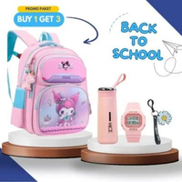 LC - Tas Sekolah MODEL TERBARU BANYAK BONUSNYA Tas Sekolah Anak Perempuan Sd Motif Lucu Tas Virall C