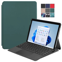 Coque for Microsoft Surface Pro 8 Case 13 inch Laptop Cover Case PU Leather Hard Shell Case for Microsoft Surface Pro8 Cover