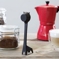 長頸鹿造型咖啡勺 長頸鹿 咖啡勺 可愛 咖啡豆粉 定量勺 計量 塑料 小勺子