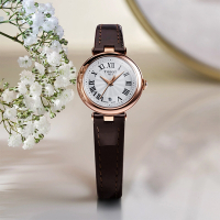 TISSOT 天梭 官方授權 BELLISSIMA SMALL LADY 羅馬石英女錶 送禮首選-26mm T1260103601300