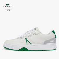 LACOSTE 經典款 白綠 L001 網球鞋 男鞋(附原廠紙袋)