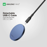 AMAZINGTHING THUNDER PRO 15W 磁吸充電板 藍色 (TP16MBU)(V269) 