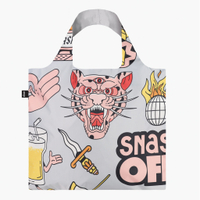 LOQI SNASK 老虎灰 春捲包 購物袋 手提袋 環保袋 肩背袋