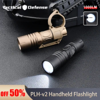 WADSN Handheld Mod PLHV2 Flashlight 18650 18350 LED Weapon Scout Light 1000LM Version Airsoft Accessories Hunting Lamp Outdoor