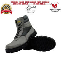 Sepatu Lapangan Linmas Abu /Sepatu Tactical PDH Linmas Abu/ Sepatu lapangan Linmas JBS 44 LINMAS JAR