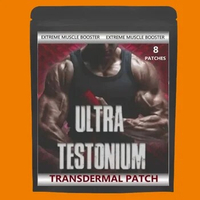 Ultra Testonium Muscle Building Booster Testo Klxvuyeg Extreme 8 Transdermal Patches.made In The Usa. 8 Week Supply