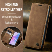 For OPPO A78 5G Case Luxury Retro Leather Phone Case For OPPO A78 5G Coque Flip Magnetic Wallet Cover For OPPO A78 A 78 5G Funda