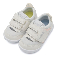 日本 IFME 機能童鞋 魔鬼氈 學步鞋 小童 白銀 R8918 (IF20-331004)