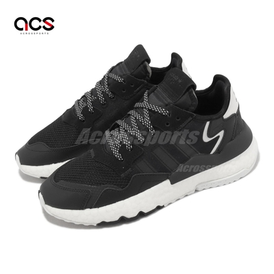 Adidas nite jogger black white 2025