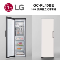 LG樂金 GC-FL40BE 變頻直立式冷凍櫃 324L｜Objet Collection