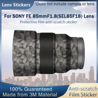 SEL85F18 Camera Lens Sticker Coat Wrap Protective Film Body Decal Skin For Sony FE 85 f1.8 85mm 1.8 FE85 FE85mm FE 85mmF1.8 Lens