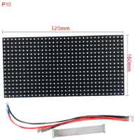P10 SMD 3IN1 RGB full color led display module, 1/2 scan 320*160mm outdoor, text, pictures, video panels