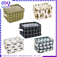 Keranjang Box Mini Storage Box Lipat Multifungsi Tempat Penyimpanan