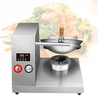 Commercial Intelligent Electric Automatic Gas Cooking Machine Food Stir Fry Wok Robot Cooker Fried Rice Cooking Machine