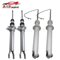 4PCS Front+Rear Suspension Shock Absorber Core with ADS For BMW M5 M6 F06 F10 F12 2013-2018 31317850115 31317850116 33527850117