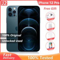100% Original Apple iPhone 12 Pro 128GB/256GB Used Unlocked Smartphone With Face ID A14 Bionic 5G LTE 6.1" Screen 12MP Camera